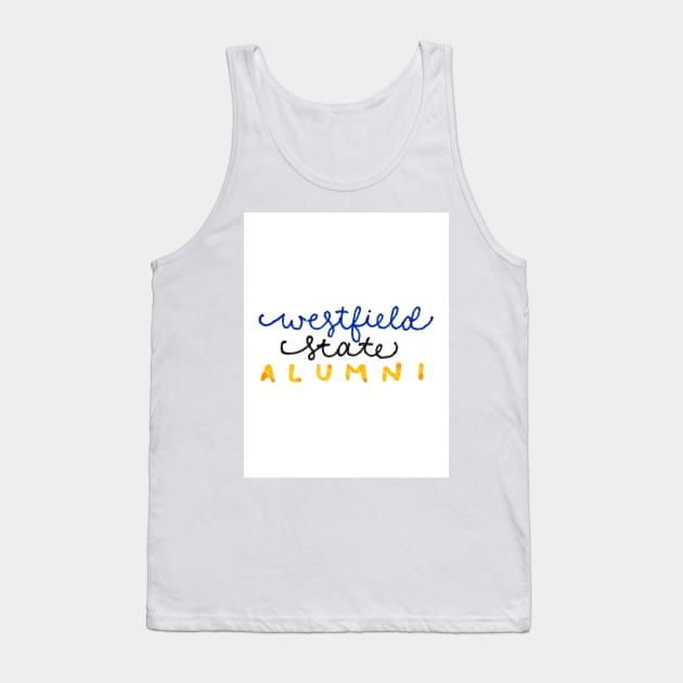 Westfield State University Tank Top by nicolecella98